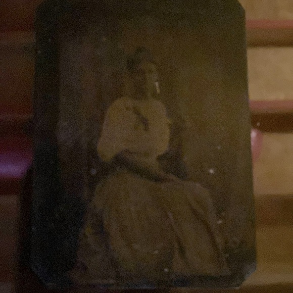 Old 1801 Tin-Type Photo - Picture 1 of 2